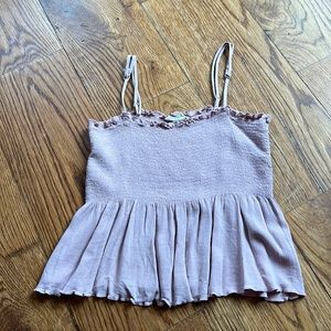 LA Hearts (Pac Sun) light pink blouse